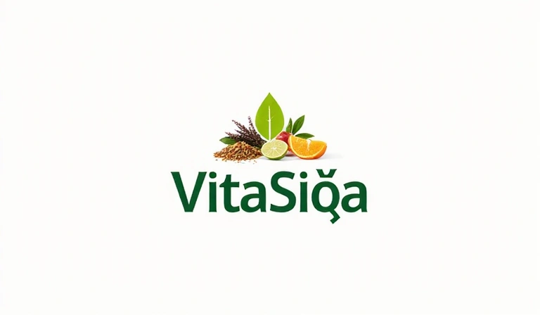 Vitasilaguide logo and natural ingredients